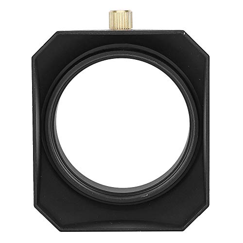 Rectangular Lens Hood Matches Shooting Angles Portable for Cameras DV with Same Mount Thread for DV Digital Video Cameras (52MM)
