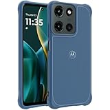 Motorola Moto G (2025) Rugged Protective Case- Dusk Blue - Precision fit, Military Grade Shock Absorbing Cover for Enhanced Phone Grip, Drop Protection