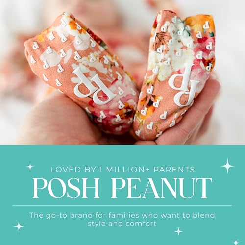 Image of Posh Peanut Convertible Baby Sleepers - Footless Baby Pajamas with 2 Way Zipper for Easy Diaper Changes