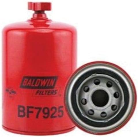 Baldwin - Filtro separador de combustibleagua con drenaje para Massey Ferguson se adapta a Caterpillar se adapta a Gehl se adapta a Bobcat se adapta