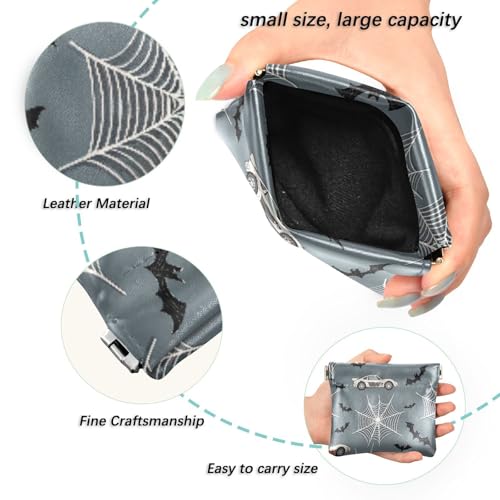 Race Cars Coin Purse Leather Pouch Change Purse, Squeeze Coin Pouch for Cards, Keys & Lipsticks, Unisex2