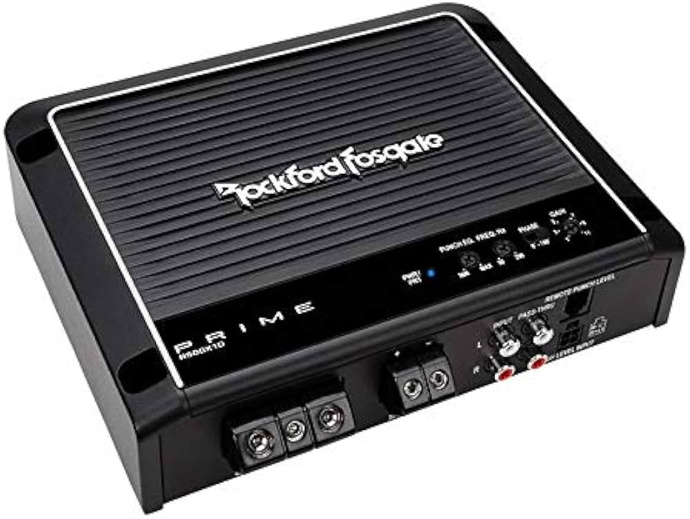 Rockford　 PRIME R500×1D Amazon.com: Rockford Fosgate R500X1D Prime 1-Channel Class D