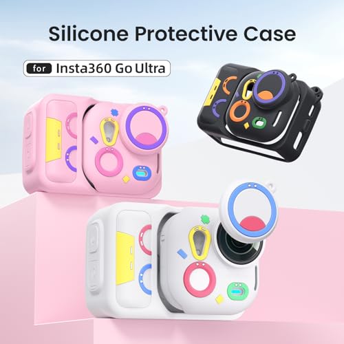 Funda protectora de silicona para Insta360 GO Ultra miniatura 2