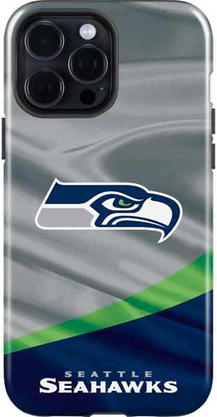 Skinit Impact Phone Case Compatible with iPhone 15 Pro Max - Officially Licensed NFL Seattle Seahawks Design