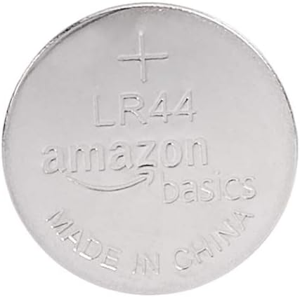 Amazon Basics 6 Pack LR44 Alkaline Button Coin Cell Battery