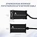 PRORECK 4-Channel XLR to Ethercon RJ45 Cat6 Snake Cable – 3-Pin DMX & Audio Extender, 3 Feet, Ideal for Stage Lighting, Live Sound & Recording Studios (XLR Female)