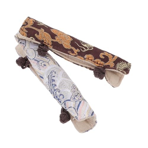 OHPHCALL Vintage Style Tea Kettle Handle Covers 2pcs Heat Insulating Gloves for Safe Tea Pot Handling Heat Resistant Pot Handle Sleeves