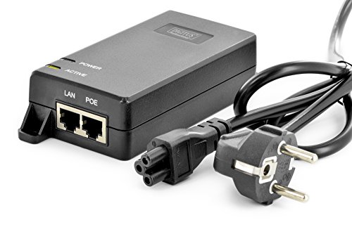 Injecteur DIGITUS PoE+ Gigabit Ethernet haute performance IEEE802.3at 48V
