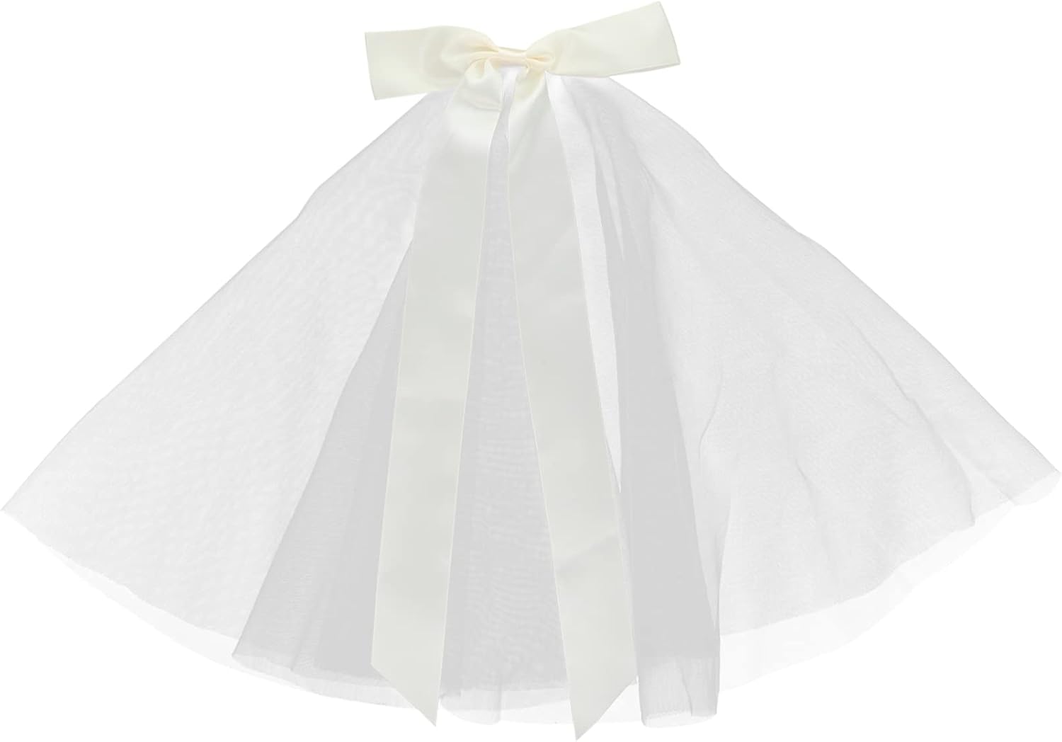 5pcs Bride Bachelorette Party Short Veil Elegant Bridal Headpiece Bowknot Design for Engagements and Weddings Unique for Future Brides