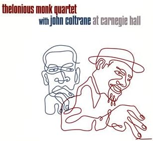 JOHN COLTRANE THE THELONIOUS MONK QUARTET THELON - At Carnegie Hall - Disque CD