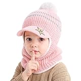 【AJUSTEMENT PARFAIT】: Ce bonnet d'hiver à capuche pour enfant, de taille standard (longueur 32 cm x largeur 18 cm), grâce à son tissu élastique, assure un ajustement confortable pour les garçons et les filles de 2 à 6 ans, idéal pour les enfants en pleine croissance.