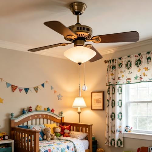 Image of Baseball Ceiling Fan Pull Chain Decorative Extension Light Pull Chain Set,Sport Theme Fan String Charm Decorative Extension,Fan Light Chains Ornaments,Baseball Pendant for Ceiling Fans Lights Lamp