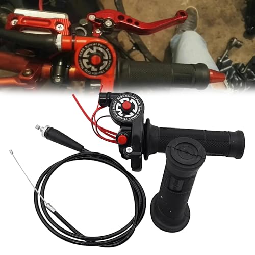 Poignée d'accélérateur rotative résolvez les blocages de câble 1100 mm moto GY6