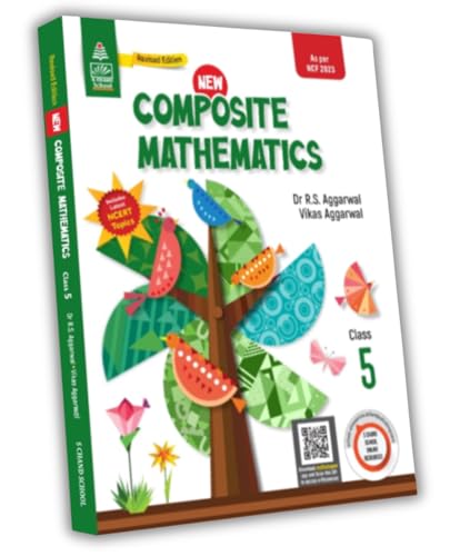 Image of S Chand's New Composite Mathematics Class 5 - New Edition (2026 - 2027) | Best Activity Based Maths Book for Kids | Fun Maths Activities | Concepts, Practice & Exercises | Foundation Maths Skills | Primary Level Practice Book | CBSE /ICSE Aligned - S Chand School Education