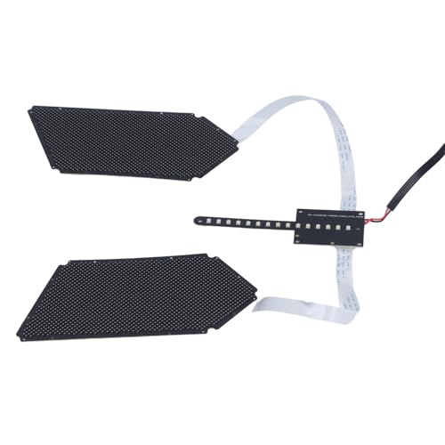 Module de panneau LED programmable 60 x 96 yeux, écran d'affichage, application mobile, contrôle du texte, animation, édition d'images pour sac à dos de voiture, rassemblements – vue 5