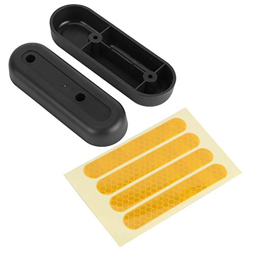 Demeras Electric Scooter Rear Fork Cover Rear Fork Decorative Cover Reflective Sticker Fit for Ninebot MAX G30 Electric Scooter Electric Scooter Accessory(yellow)