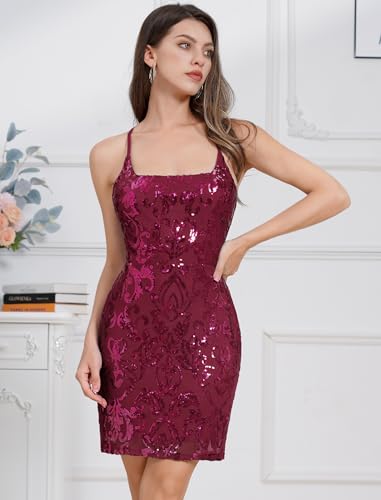 Robe moulante bordeaux ODIZLI pour sculpter la silhouette