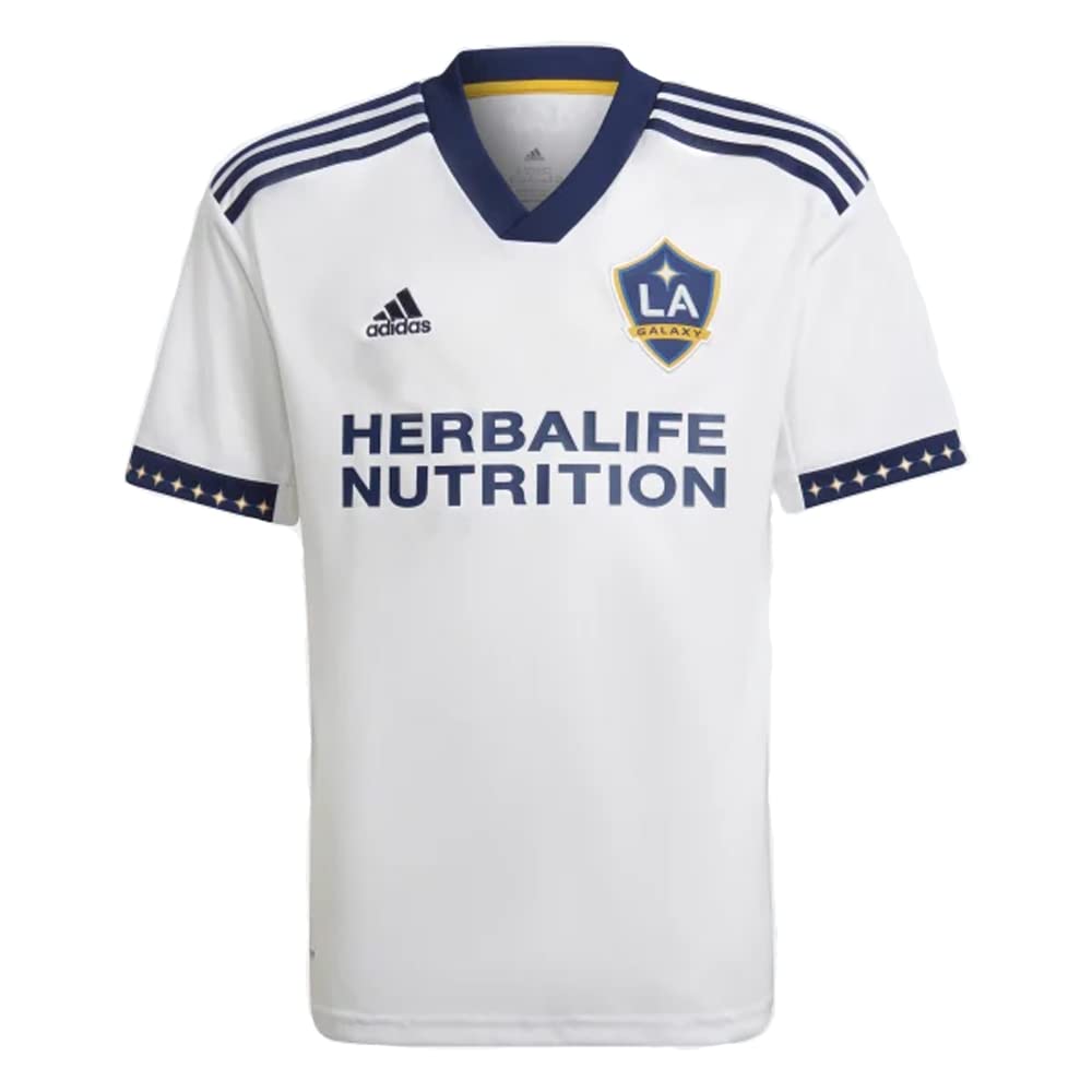 Maillot LA Galaxy adidas junior 22/23 domicile blanc taille S