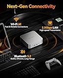 GEEKOM [2026 Dominant Performance A8 Mini PC Windows 11 Pro,with AMD Ryzen 7 8745HS (Up to 5.1GHz),16GB DDR5 RAM(Up to 128GB) & 1TB SSD, Dual HDMI 4K@120Hz Quad Display/USB4 for Gaming/Graphic Design - Image 9