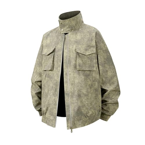 Manteau chaud pour homme idéal pour les sorties froides veste col montant