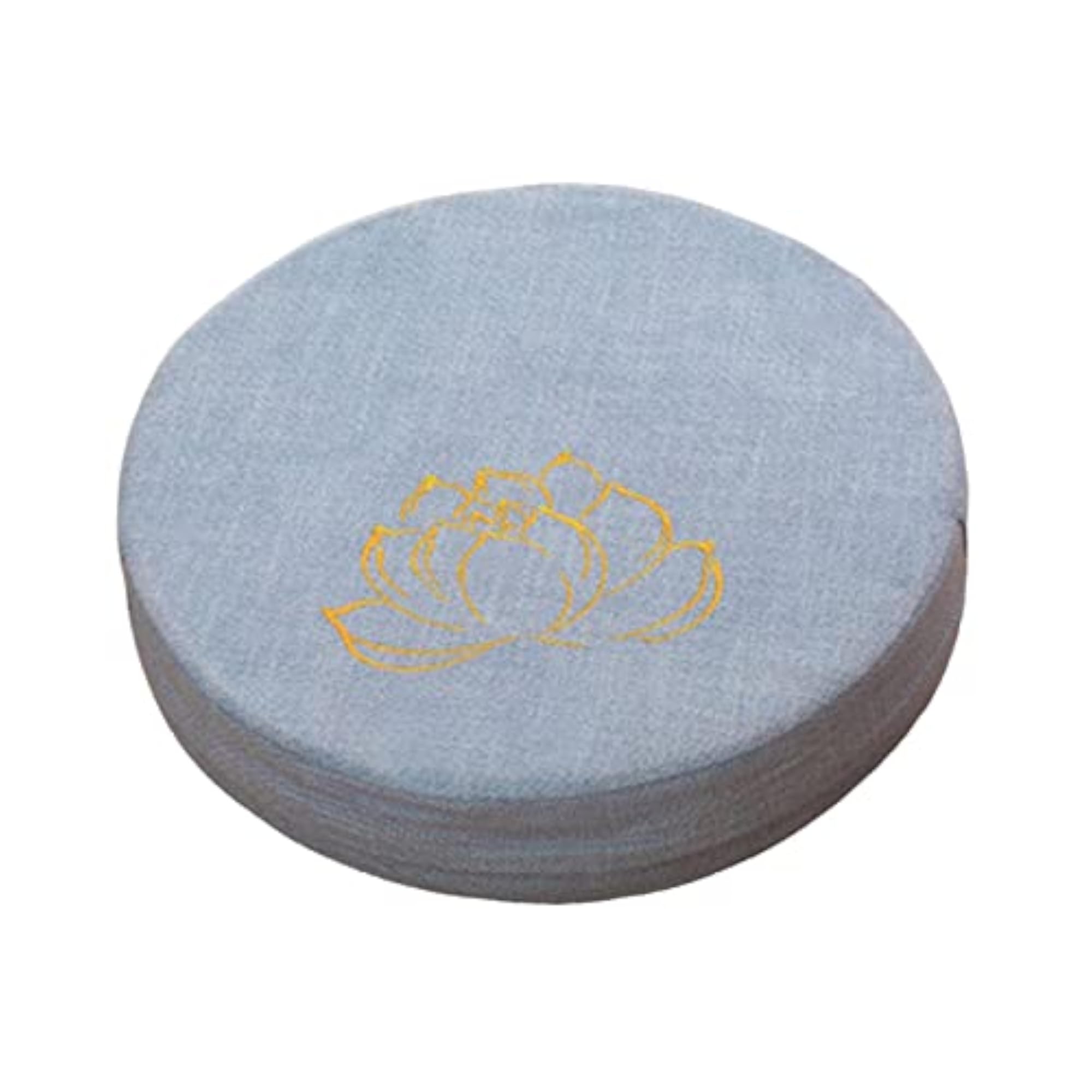 Round Meditation Cushion Light Blue