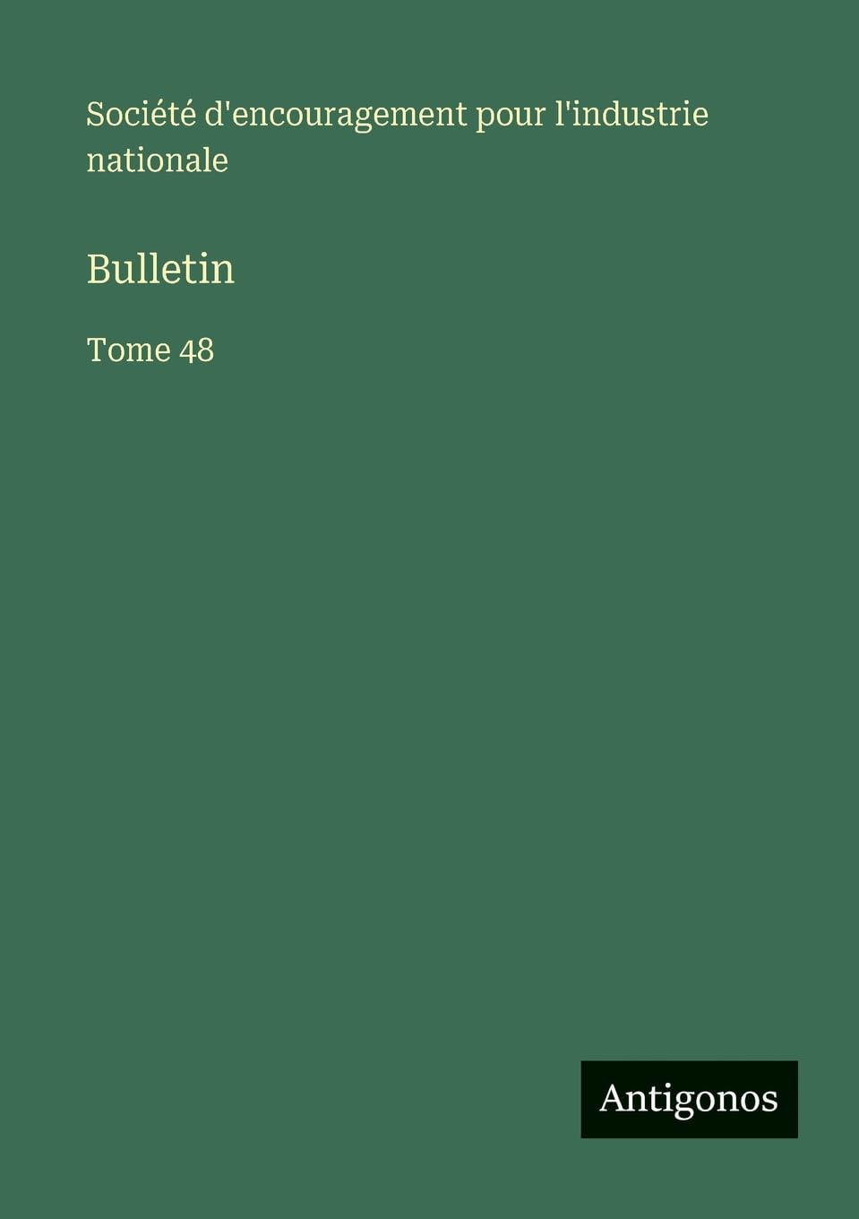 Bulletin: Tome 48