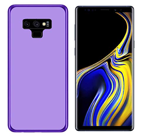 Todobarato24h Funda Morada Compatible con Samsung Galaxy Note 9 (6.4) TPU Lisa Silicona