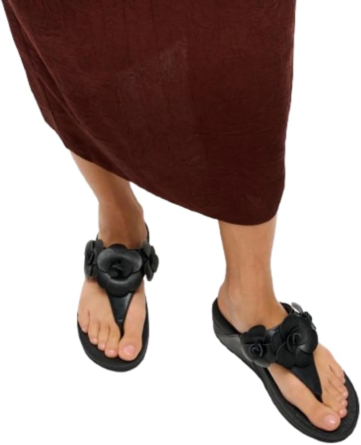 FitFlop Women's, Lulu Flower Thong Sandal