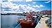 N/W Puzzle Jigsaw Puzzles 1000 Piezas Navidad - Puerto Grove Ogrove con Barcos De Pesca del Río Arosa En Pontevedra De Galicia España - Rompecabezas Regalo De Año Nuevo para Niños Adultos Niños