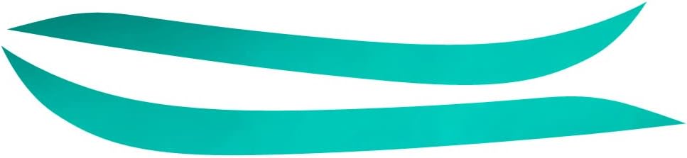 AP テールランプトップステッカー マットクローム調 コペン ローブ/エクスプレイ/GRスポーツ LA400A LA400K シアン