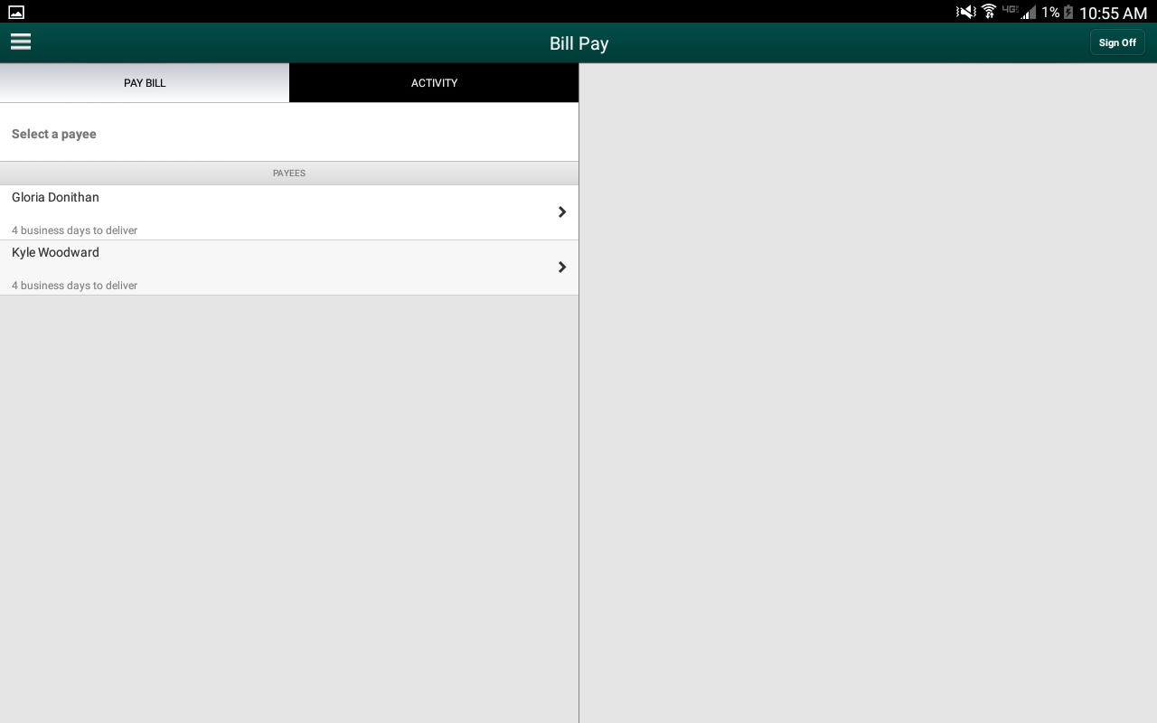Traditional Bank Mobile Tablet - App on Amazon Appstore