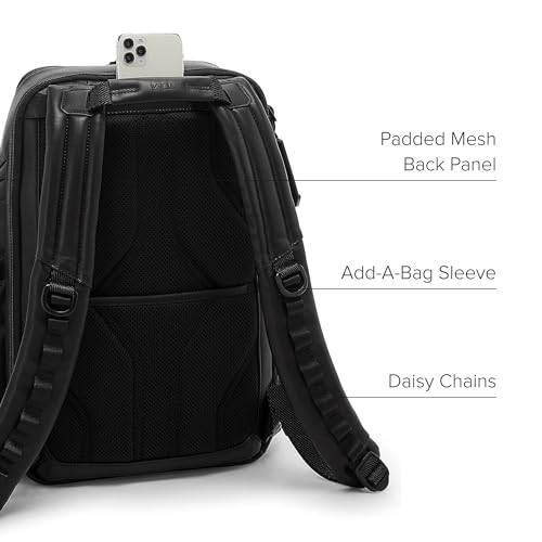 Image of TUMI - Alpha Bravo Search Backpack - Laptop Backpack for Men & Women - Backpack for Work & Travel - 17.0 inch X 14.0 inch X 8.3 inch - Black Leather