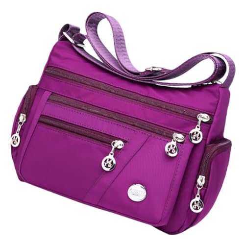 Sac de rangement nylon multicouche Homoyoyo avec pochette bandoulière