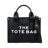JQAliMOVV Tote Bag for Women, Trendy Leather Tote Bag Small Personalized Top Handle Crossbody Handba