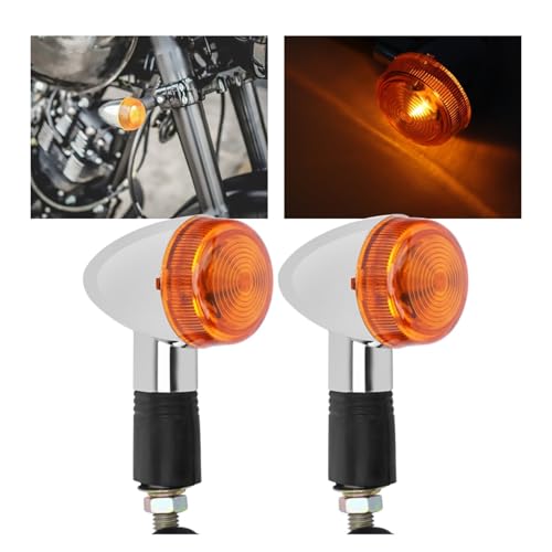 Intermitentes de moto para solucionar luces rotas, juego de giro universal ámbar 6
