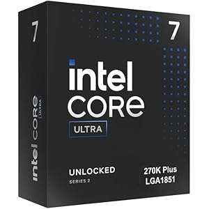 Intel® Procesador Core™ Ultra 7 270K Plus 24 núcleos (8 núcleos P + 16 núcleos E) hasta 5,5 GHz