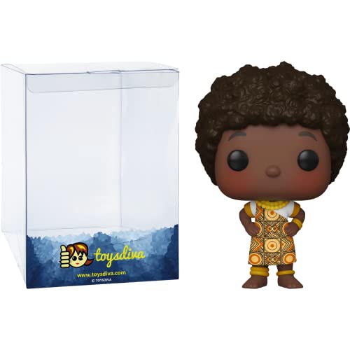 Kenya: P O P ! Vinyl Figurine Bundle With 1 Compatible 'Toysdiva' Graphic Protector (1071-55257 - B)