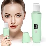 ACWOO Pulizia Viso Ultrasuoni, Skin Scrubber Professionale, Spatola Ultrasuoni Pulizia Viso con 4 Modalità Regolabili, per la Pelle per Pulizia Profonda la Viso Peeling e Rimozione e Punti Neri