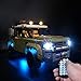 Kyglaring LED Light Kit para Lego Land Rover Defender 42110 con control remoto Iluminación Building Blocks Ladrillos para Lego Technic Land Rover Defender 42110 Building Kit (Modelo 42110 NO incluido)