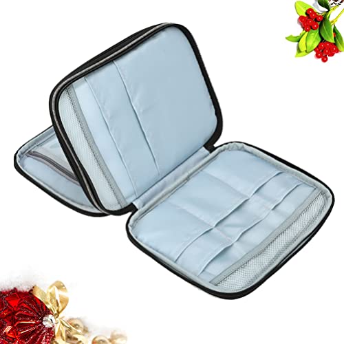 EXCEART 1 PC Knitting Kit Agulha Durável Oxford Pano Macio Tubo Saco Saco Agulha para Beginner Girl