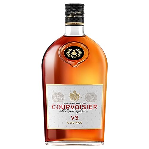 Courvoisier VS 35CL – French Cognac Brandy - Aged Up to 8 Years, Elegant Aperitif with Notes of Pear, Apple, Grapefruit, and Oak