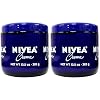 NIVEA Rich Moisturizing Body Cream, 13.5 oz Glass Jar (Pack of 2)