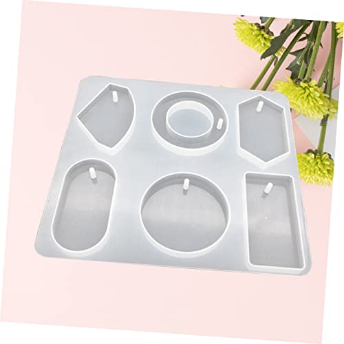 SEWACC Moldes Redondos De Silicone Redondos Porta-Copos Transparentes Moldes De Resina Artesanal Mol