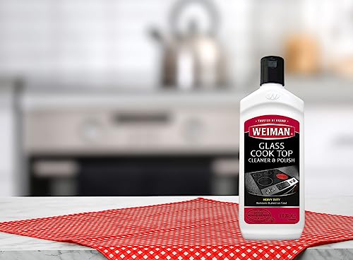 Weiman Ceramic and Glass Cooktop Cleaner and Polish - 20 Ounce - Shines and Protects Glass and Ceramic Smooth Top Ranges with its Gentle Formula - image 8