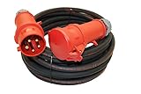 netbote24 Profi-LINE CEE Verlängerungskabel mit/ohne Phasenwender 32A MENNEKES TITANEX 5G6 H07RN-F 5-50m (45m mit Phasenwender)