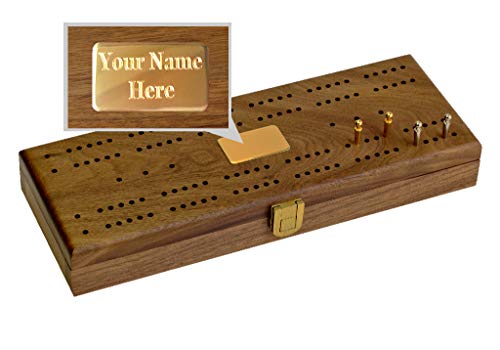 Alex Cramer "Mariner Domino Set with Black Walnut Case - Premium Quality 28