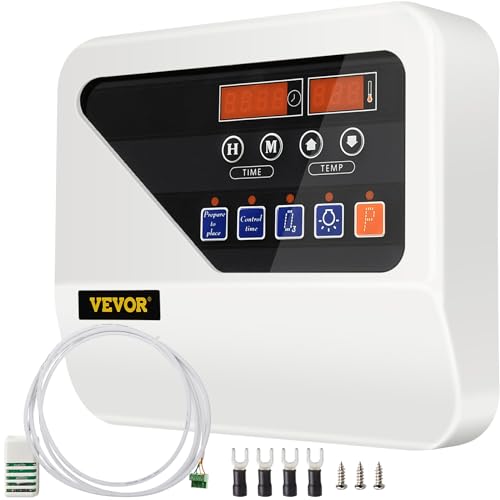 Ukiki Digitaler Sauna-Steuerung für Saunaofen von 3 bis 9 kW Anzeige digitaler Controller externer Freizeitclub