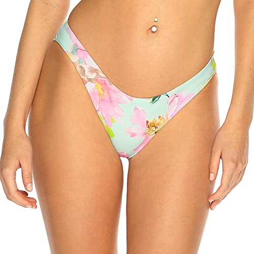 RELLECIGA Bañador Braguita Brasileña Bikini para Mujer con Pliegues Sakura Flowers L Cover
