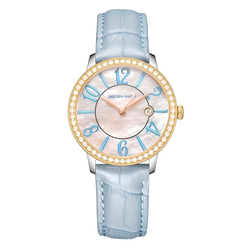 GOLDEN MAPLE Mother-of-Pearl Watch