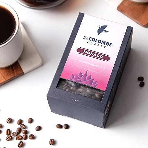 La Colombe Monaco Medium Roast Whole Bean Coffee - 12 Ounce, 1 Pack  - Notes Of Currant, Caramel Apple & Malt -Sweet, Fruity, Nutty Medium Roast #TOP1